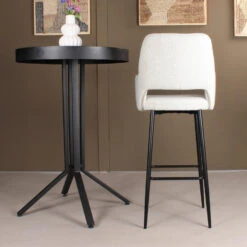 DS4U - Lenon Barkruk Boucle 2.0 - 75 Cm - Ivoor -Leen Bakker Winkel e0f00e8306be4e488bc60872a09d2147