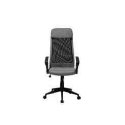 Beliani Bureaustoel PIONEER - Grijs Polyester -Leen Bakker Winkel e26d12c5812b418ab3da84f74405fa26