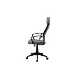 Beliani Bureaustoel PIONEER - Grijs Polyester -Leen Bakker Winkel e311f4ca619e416e9aadc6433aac934f