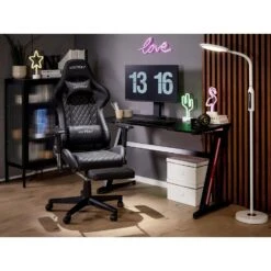 Beliani Gamestoel VICTORY - Zwart Kunstleer -Leen Bakker Winkel e3656203a4f44f7db89c3bf35cbdf42c