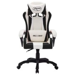 VidaXL Racestoel Met RGB LED-verlichting Kunstleer Wit En Zwart 9 VidaXL Racestoel Met RGB LED-verlichting Kunstleer Wit En Zwart -Leen Bakker Winkel e4457e95fcc642b7bfa899dcee328cfd