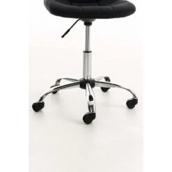 CLP Bureaustoel Emil Chroom Frame - Stof - Zwart -Leen Bakker Winkel e5f043de3b3e46a1942a00a557157fd9