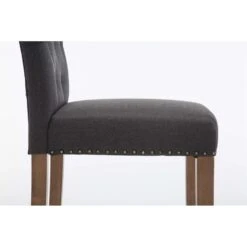 CLP Barkruk Louise Antiek Licht Frame - Stof - Donkergrijs -Leen Bakker Winkel e69892c0dea44e499107e00e4ff46f5e