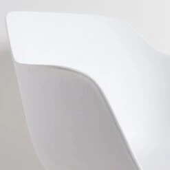 Nolon Nola-Puk Eetkamerstoel Wit - Draaibaar - Armleuning - Wit -Leen Bakker Winkel e698edd34f8242b7abec7068c172580b 1