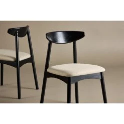 Svea - Umberto Eetkamerstoel - Eiken - Zwart -Leen Bakker Winkel e6a11d803128416c9d963390e18fed02