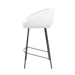 Barstoel Stof Beige - Zithoogte 65cm - 52x42x88cm - Lova - Set Van 2 -Leen Bakker Winkel e6e2ffc06d444f5989e7099d0334df18