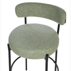 ALLISON - Barkruk Set Van 2 - Lichtgroen - Bouclé -Leen Bakker Winkel e8aa597aa87749c8b3cd2090cefcfcb2