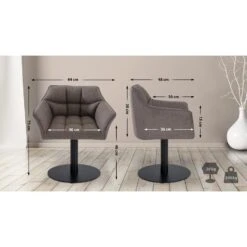 CLP Lounger Damaso Zwart Frame - Stof - Grijs 11 CLP Lounger Damaso Zwart Frame - Stof - Grijs -Leen Bakker Winkel e8b360f5ef1c4251a9c5b5853257a2ad