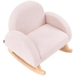 HUG - Schommelstoel Voor Kinderen - Pastelroze - Bouclé 19 HUG - Schommelstoel Voor Kinderen - Pastelroze - Bouclé -Leen Bakker Winkel eab5beb3026344f08740f3e726a46054
