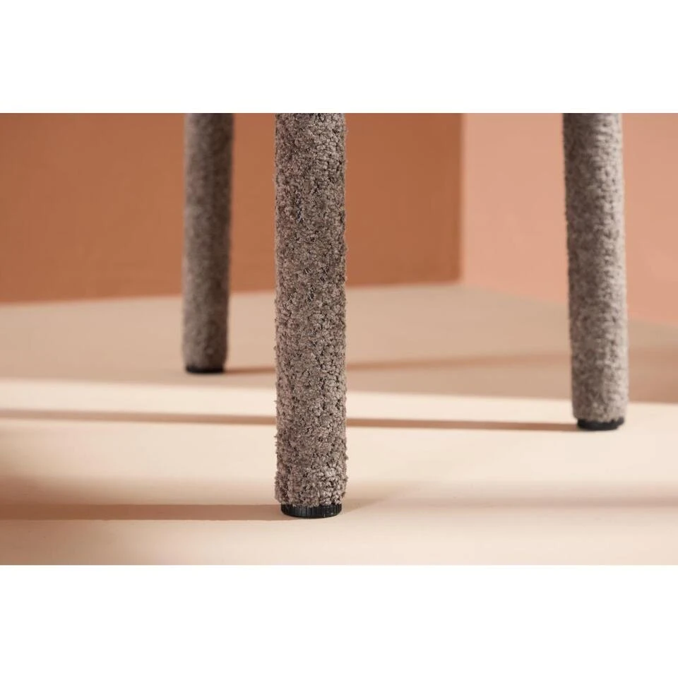 Svea - Germano Eetkamerstoel - Volledig Boucle - Bruin 7 Svea - Germano Eetkamerstoel - Volledig Boucle - Bruin - Afbeelding 5