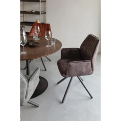 Housecraft Jamie Eetkamerstoelen Wood/ Bruin - Set Van 2 -Leen Bakker Winkel ed8f9939886a4db7970a163b1e46401b