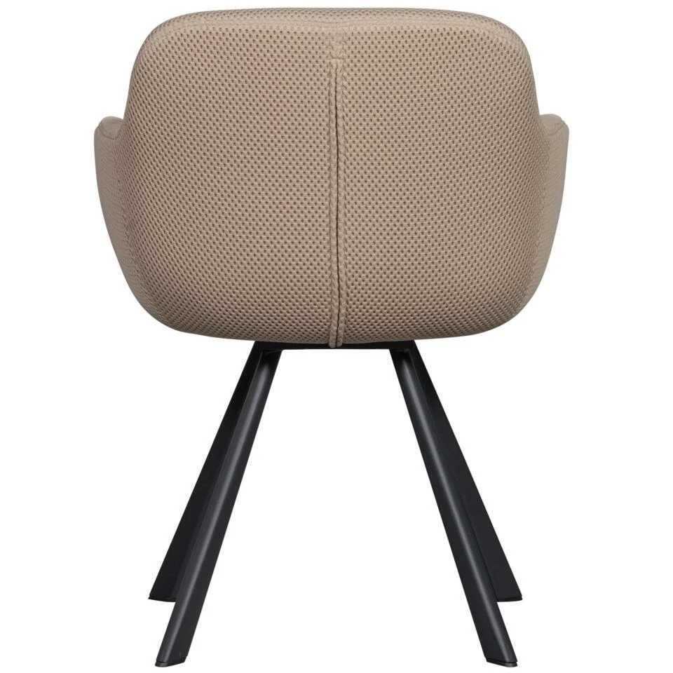 WOOOD Juno Eetkamerstoel - Mesh - Naturel - 79x58x58 9 WOOOD Juno Eetkamerstoel - Mesh - Naturel - 79x58x58 - Afbeelding 7