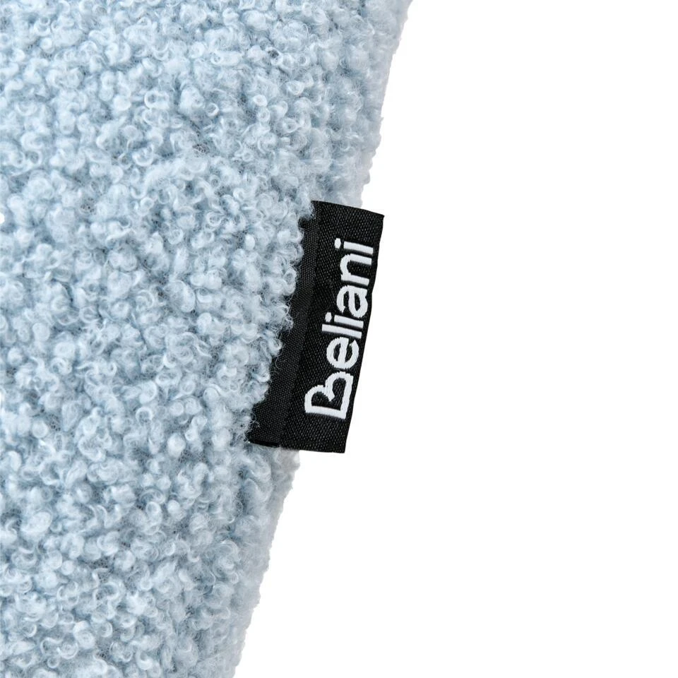 SKARE - Schommelstoel Voor Kinderen - Lichtblauw - Bouclé 11 SKARE - Schommelstoel Voor Kinderen - Lichtblauw - Bouclé - Afbeelding 9