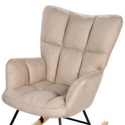 OULU - Schommelstoel - Beige - Polyester 16 OULU - Schommelstoel - Beige - Polyester -Leen Bakker Winkel f26e2cbec3a3497f8a47ea2641e10cfc