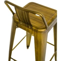 CLP Barkruk Mason Natura Frame - Metaal - Goud -Leen Bakker Winkel f2ab5b6ece494cf986b6578f863c1dc9