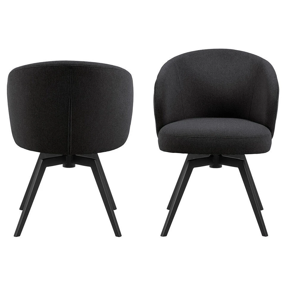 Eetkamerstoel Antraciet - Met Armleuning - Durin 13 Eetkamerstoel Antraciet - Met Armleuning - Durin - Afbeelding 11