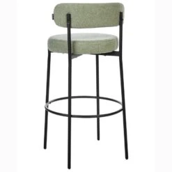 ALLISON - Barkruk Set Van 2 - Lichtgroen - Bouclé -Leen Bakker Winkel f80b43dd3dec497eafb6926d259e6363