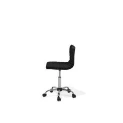 Beliani Bureaustoel ORLANDO - Zwart Polyester -Leen Bakker Winkel f9544f56008340b89bb24fed7307d02b