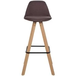 CLP Set Van 2 Barkruk Corbin Natura Frame - Stof - Bruin -Leen Bakker Winkel fb65e70d66ad4407a27c331415ba0004