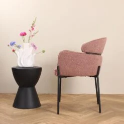 DS4U - Mira Eetkamerstoel Boucle - Roestbruin -Leen Bakker Winkel fbc9da7042c74988a130bc5d048b9766