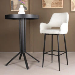 DS4U - Lenon Barkruk Boucle 2.0 - 75 Cm - Ivoor -Leen Bakker Winkel fe788f6e94124ded9f1132673a43198e