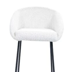 Barstoel Stof Beige - Zithoogte 65cm - 52x42x88cm - Lova - Set Van 2 -Leen Bakker Winkel ff03664d44364afc8c442f4236dcee0b