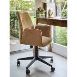 Bureaustoel Raffy - Caramel -Leen Bakker Winkel sf 11201007 1011